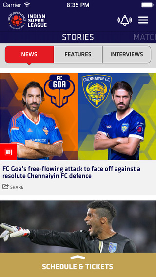 【免費運動App】Indian Super League Official App-APP點子