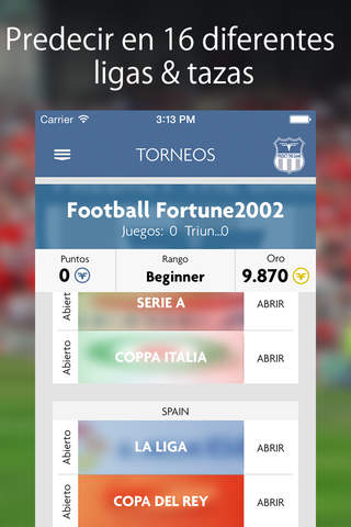 Football Fortune - Free Soccer Predictions Game screenshot 3