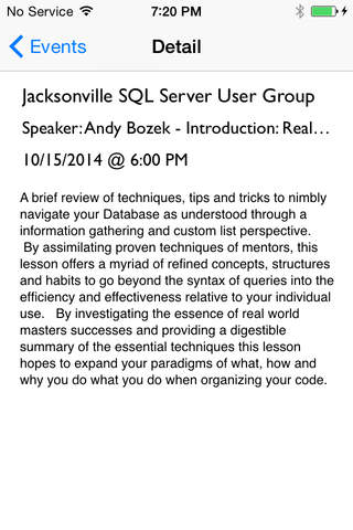 Jax Tech Meetups screenshot 4