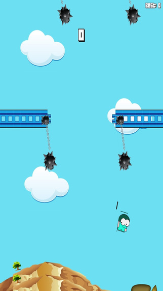 【免費遊戲App】Sway Copter - Swing The Flappy Dude Up!-APP點子