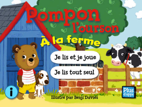 【免費書籍App】Pompon à la ferme-APP點子