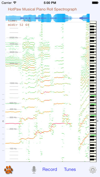 Music Spectrograph