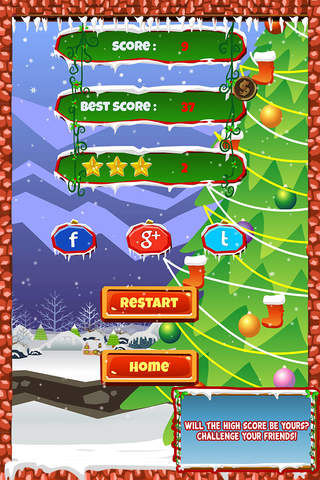 Flappy Dog Christmas Holiday Edition Game for Children of all ages by Charlie Crosby screenshot 4