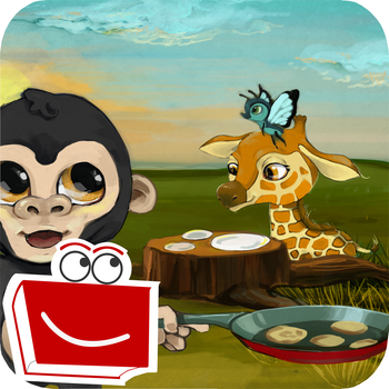 Germain | Breakfast | Ages 4-6 | Kids Stories By Appslack - Interactive Childrens Reading Books LOGO-APP點子