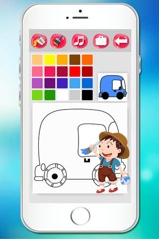Car Coloring for kids screenshot 4