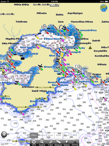 Marine: Greece HD - GPS Map Navigator