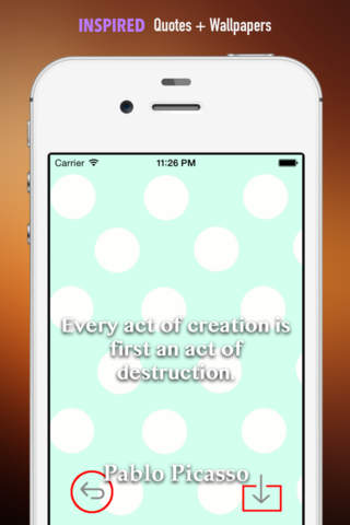 Polka Dot Wallpapers HD: Quotes Backgrounds Creator with Best Designs and Patterns screenshot 4