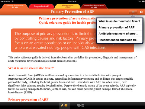 【免費醫療App】ARF RHD Guideline-APP點子