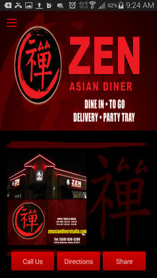 Zen Asian Diner Chinese Cuisine