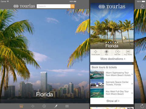 免費下載旅遊APP|Florida Travel Guide - TOURIAS Travel Guide (free offline maps) app開箱文|APP開箱王