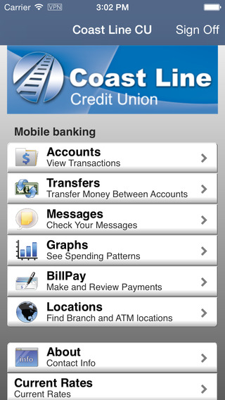 Coast Line CU Mobile Banking
