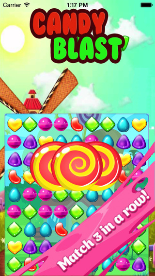 【免費遊戲App】Candy Blast Smash-Amazing candy match 3 game for kids and girls-APP點子