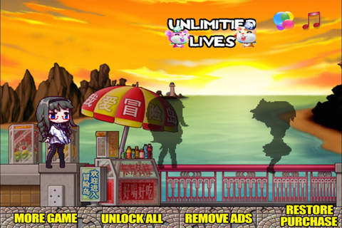Girl Tappy - Free Adventure Running Game for Kids screenshot 2