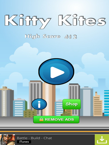 【免費遊戲App】Kitty Kites - The Adventures of a Flappy Zen Cat-APP點子