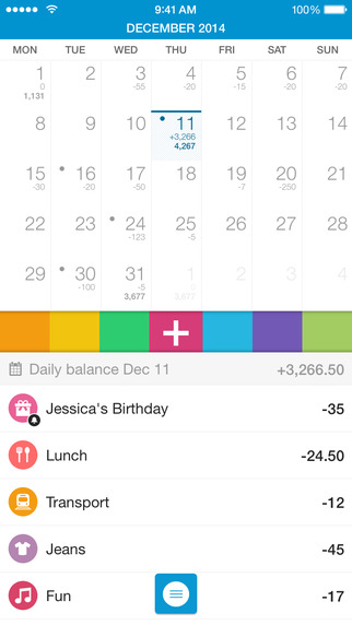 Dollarbird - Smart Personal Finance Calendar