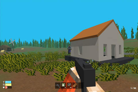 Zombie Battle Block Virus - Pixel Shooter Survival Mini Multiplayer Game screenshot 3