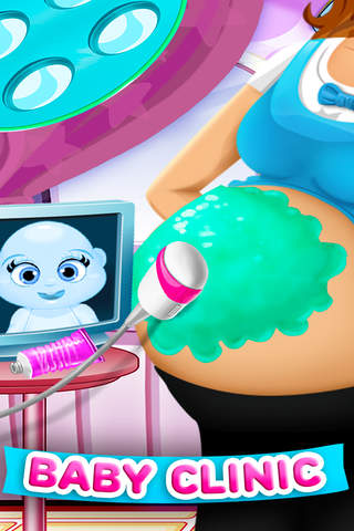 Mommys New-Born Girl Baby Care 3 - My fun pregnancy kids game for free screenshot 2