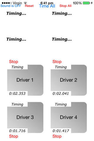 Race Timer - Time Up To 4 People At Once screenshot 3