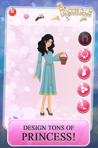 Super Hero Princess Dress-up The Frozen Power game screenshot 3