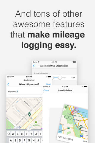 Autoed: Automatic Mileage Log and Mile Tracker to Track Every Auto Tax Deduction and Expense screenshot 3