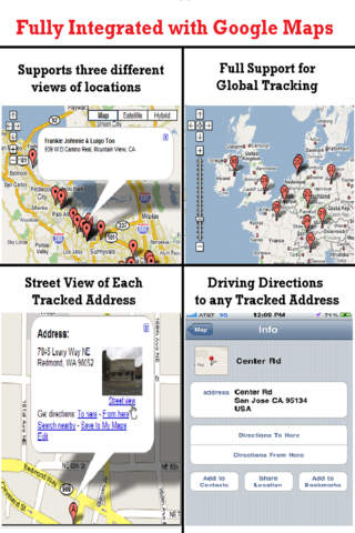 GPS Tracker for iPad and iPhone (Track and Locate your iPhone or iPad from the web) screenshot 3