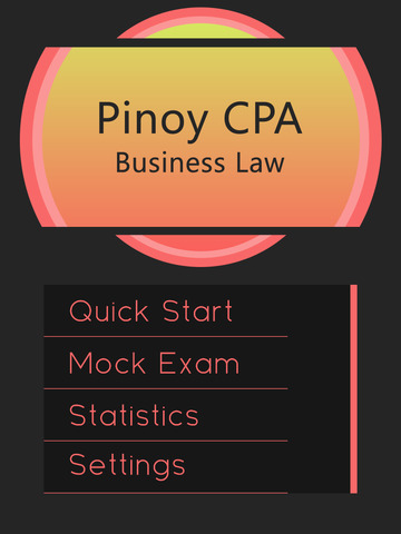 【免費教育App】PINOY CPA : Business Law-APP點子