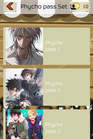 Jigsaw Manga & Anime HD  - “ Japanese Puzzle Collage Psycho Pass Photo “ screenshot 4
