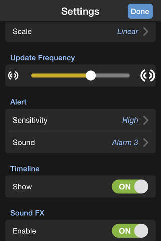 Seismometer 6: Vibration Meter screenshot 4