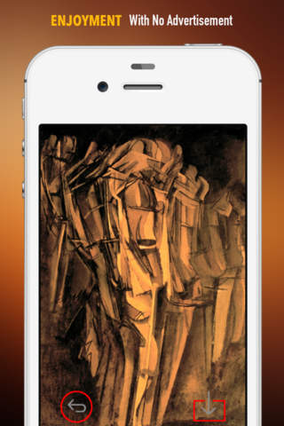 Marcel Duchamp Paintings HD Wallpaper and Quotes screenshot 2