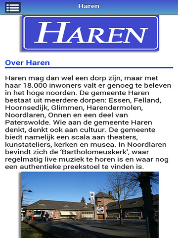 【免費旅遊App】De Haren App-APP點子