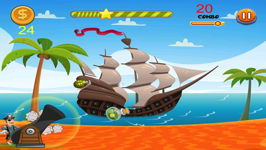 【免費遊戲App】Pirate's Attack- Grab The Treasure Pro-APP點子