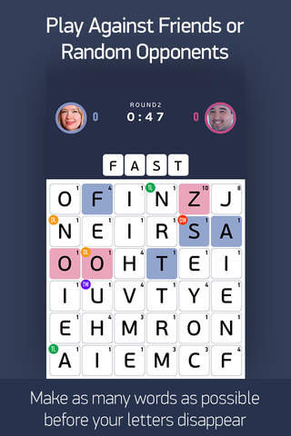 FastWord – A Fast, Smart & Strategic Word Game to Play with Friends screenshot 2