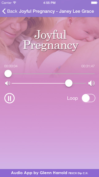 【免費健康App】Joyful Pregnancy by Glenn Harrold & Janey Lee Grace: Pregnancy Advice & Self-Hypnosis Relaxation-APP點子