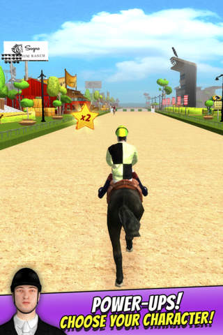 OMG Horse Races - Funny Racehorse Ride Game for Children screenshot 3