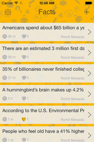 Facts - Share and Improve your knowledge screenshot 2