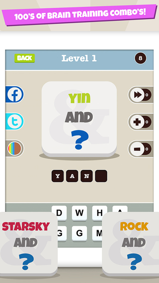 【免費遊戲App】Combo Crunch: New Guess the Famous Double Act Trivia Quiz Game-APP點子