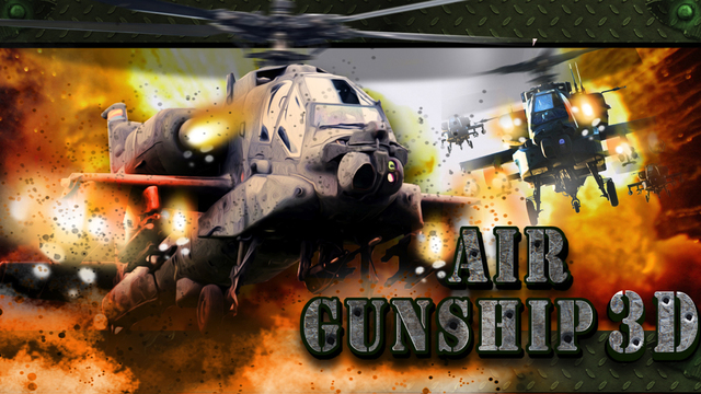 Air Gunship 3D - Strike Helicopter Cavalry Battle Simulator Free Game