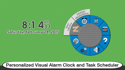 ZAZOO TiME: Personalized visual alarm clock and task scheduler for children and seniors