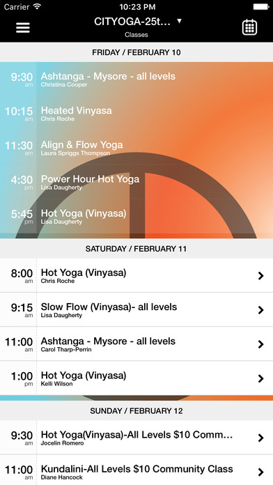 CITYOGA School of Yoga screenshot 3