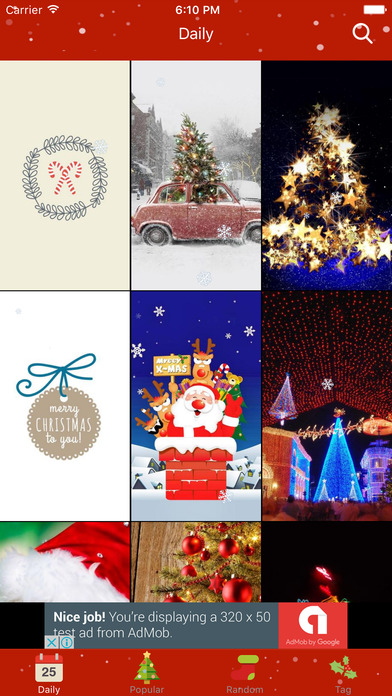 Wallpapers Christmas & Themes Backgrounds screenshot 2