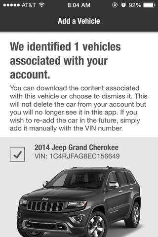 Jeep Vehicle Info screenshot 2