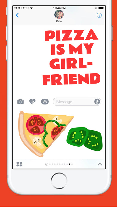 SAY YES TO PIZZA STICKER PACK screenshot 3