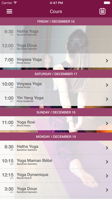 SOHAM HARMONIE Yoga & Pilates screenshot 3