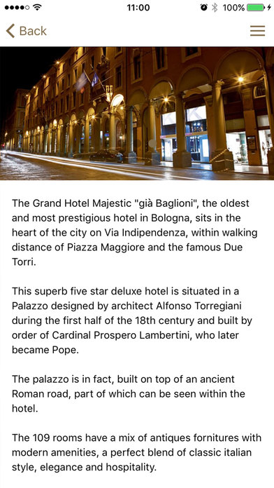 Grand Hotel Majestic gia' Baglioni screenshot 2