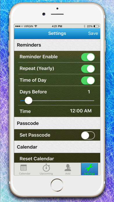 Birthday Calendar Reminder & Countdown screenshot 3