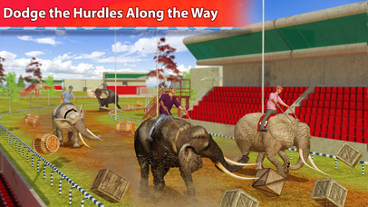 Elephant simulator HD - Elephant Racing and stunts screenshot 4