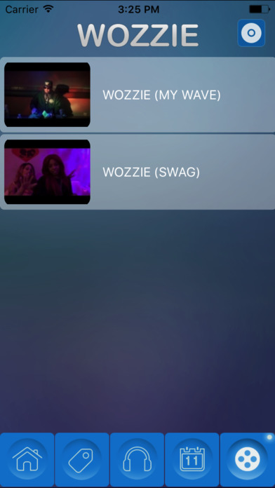 WOZZIE fan app screenshot 4