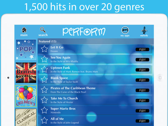 Screenshots of Piano Free with Songs for iPad