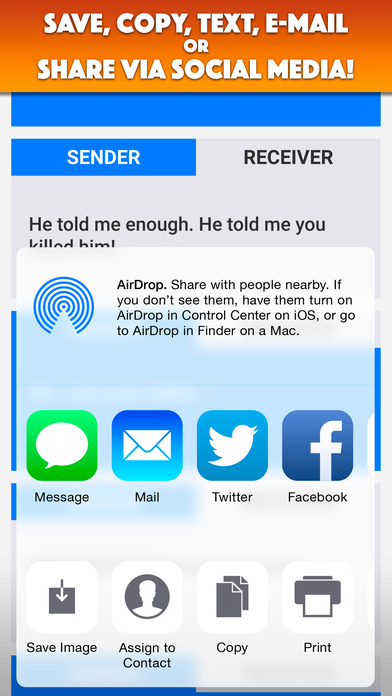 TextMeme – Fake Text Messages screenshot 4