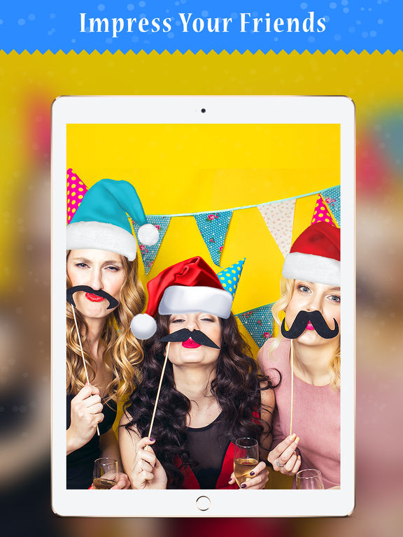 Screenshots of Elf Yourself - Pic & Photo Editor for Christmas for iPad